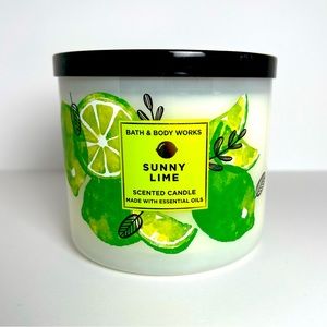 Bath & Body Works Sunny Lime 3-wick Candle